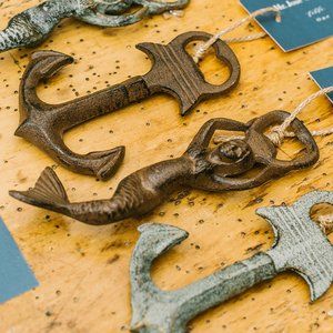 New - Cast Iron Mermaid Bottle Opener